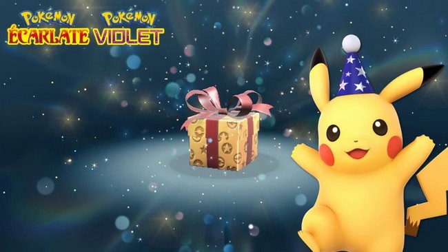 Codes Cadeau Mystère Pokémon Écarlate et Violet